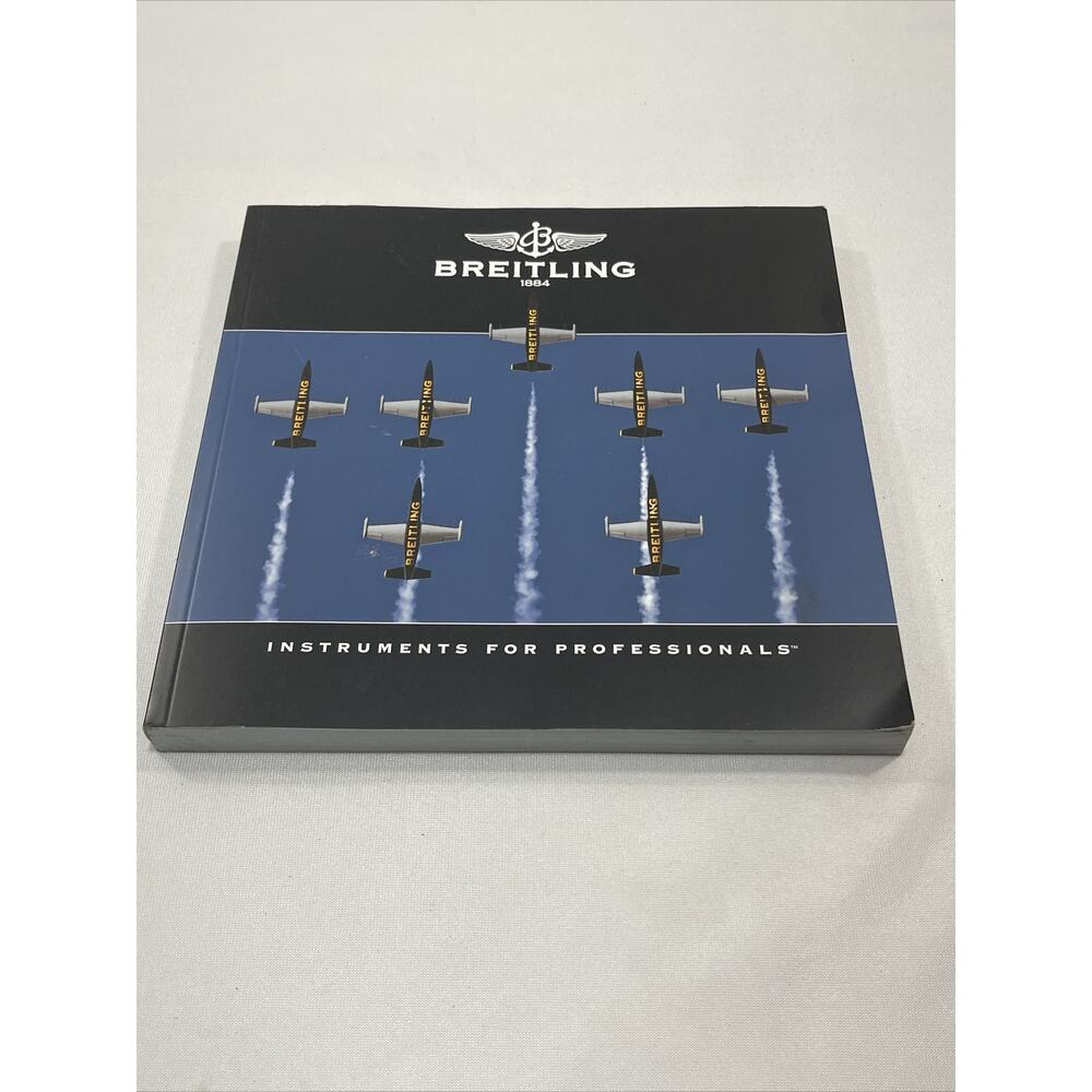 Breitling 2013 Watch Catalog Chronolog English Brochure Book Navitimer Galactic